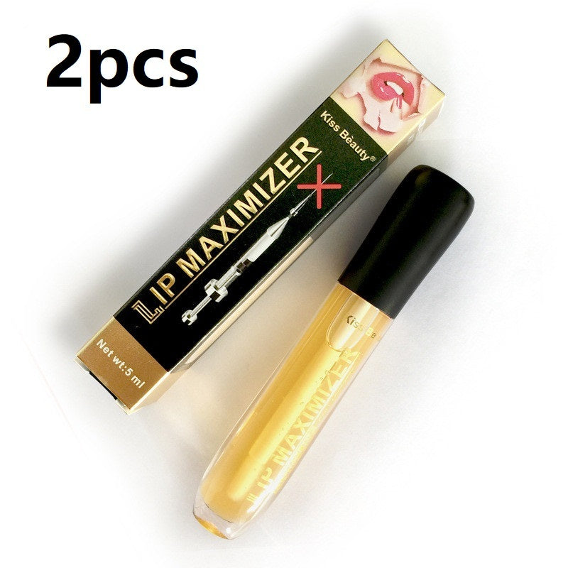 Kissbeauty Transparent Lip Oil Moisturizing Fade Lip Lines Elastic Moisturizing Big Mouth Lip Maximizer