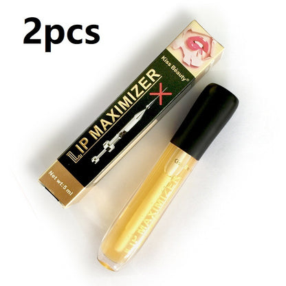 Kissbeauty Transparent Lip Oil Moisturizing Fade Lip Lines Elastic Moisturizing Big Mouth Lip Maximizer