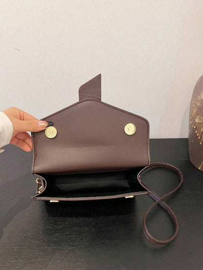 Fashionable And Versatile Girl's Single Shoulder Crossbody Small Square Bag