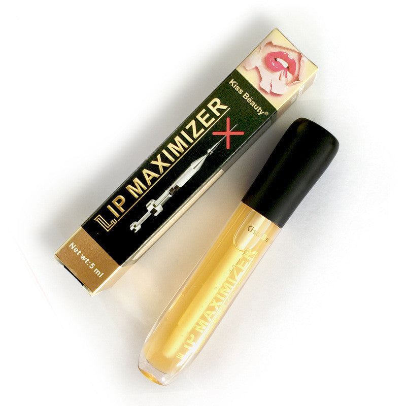 Kissbeauty Transparent Lip Oil Moisturizing Fade Lip Lines Elastic Moisturizing Big Mouth Lip Maximizer