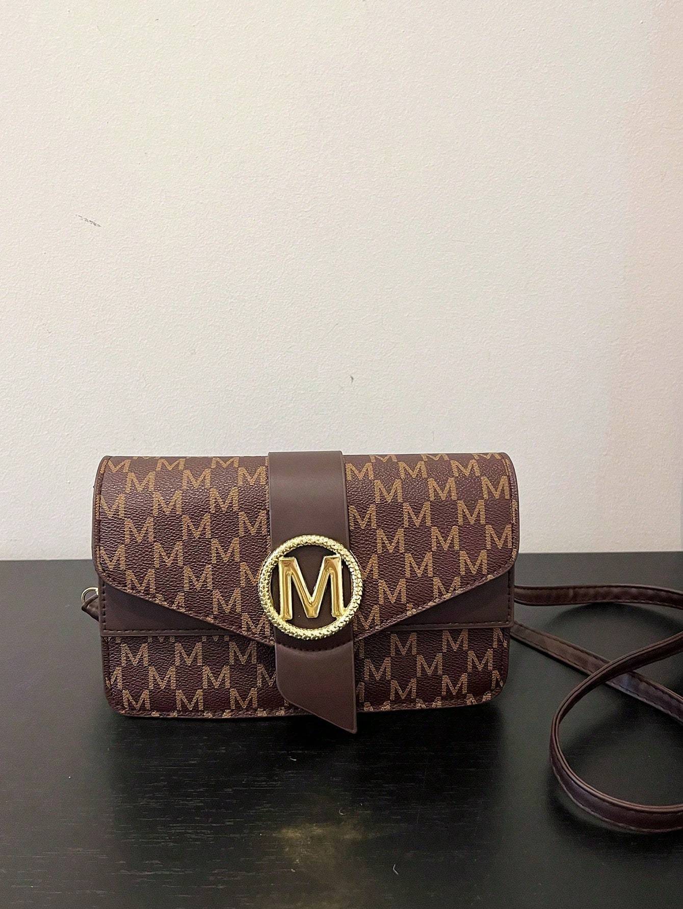 Fashionable And Versatile Girl's Single Shoulder Crossbody Small Square Bag