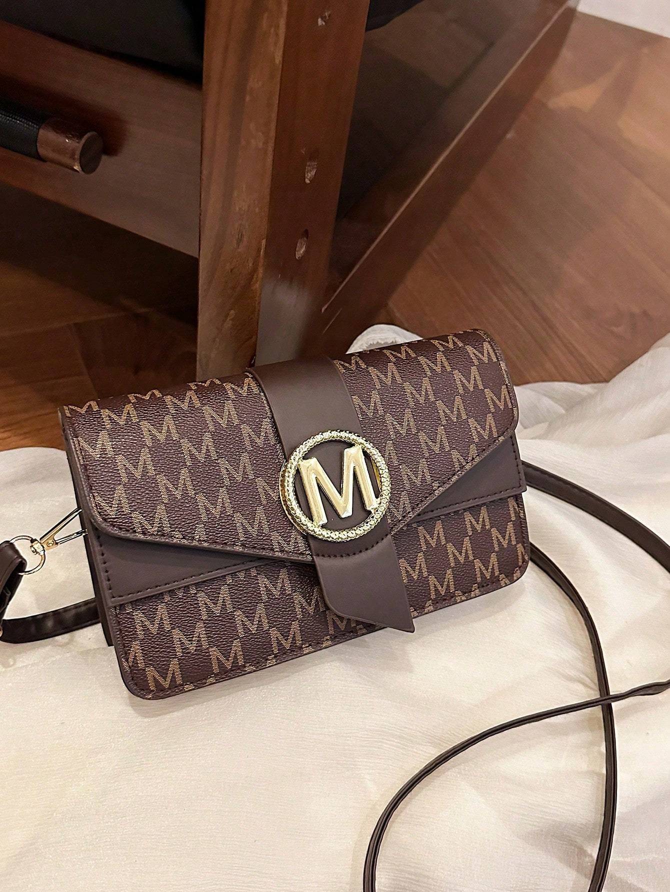 Fashionable And Versatile Girl's Single Shoulder Crossbody Small Square Bag